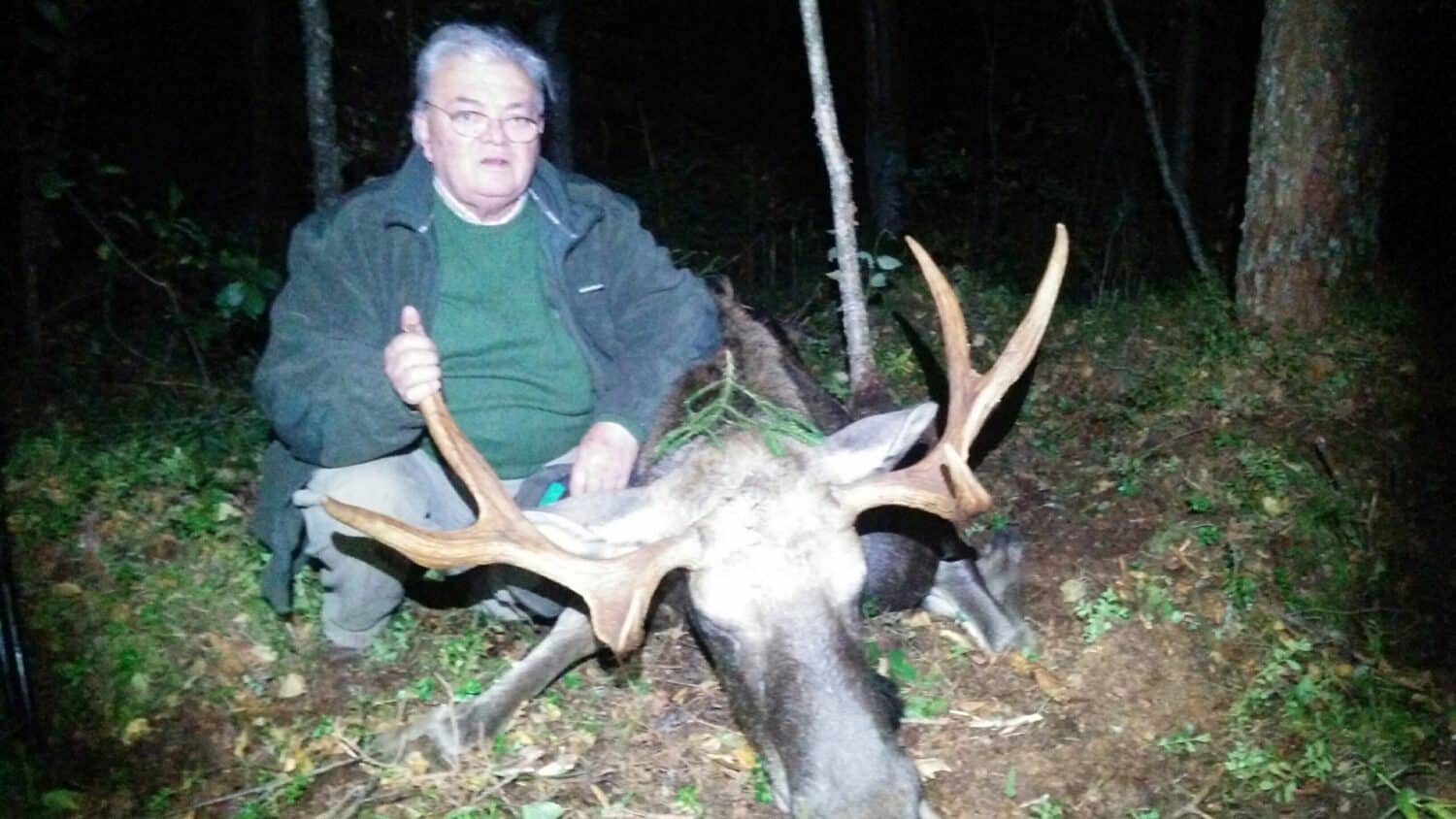 Chasseur avec élan